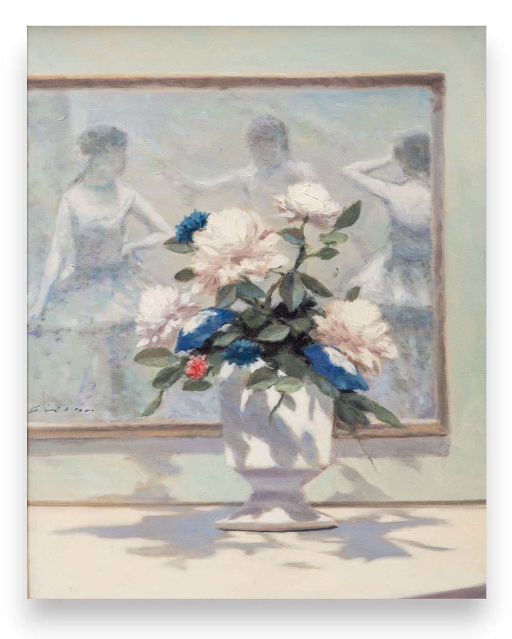 Lot 352: Signed ANDRE GISSON Oil Painting on canvas