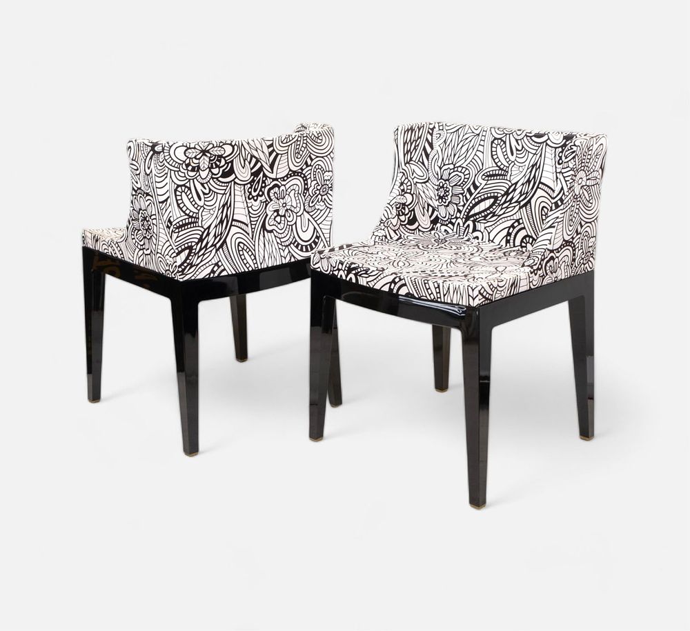 Lot 77: Philippe Starck For Kartell Vintage Pair Of Mademoiselle Arm Chairs