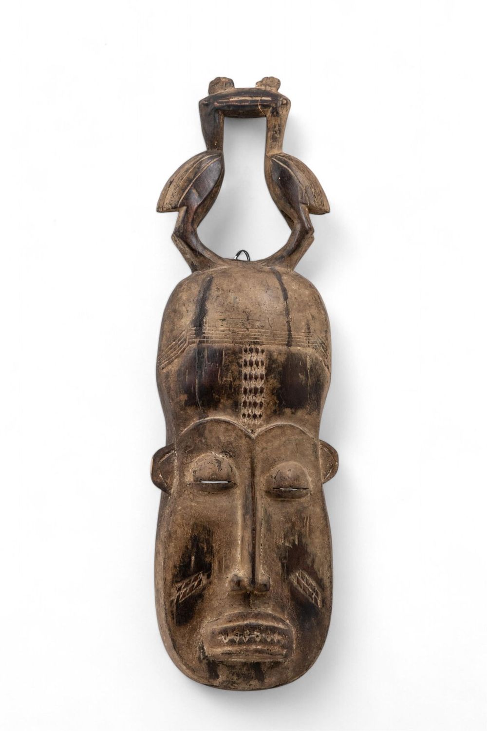 Lot 81: Large older Wooden African Ritual Mask
