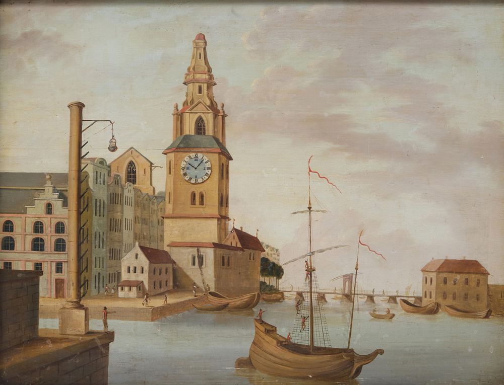 Lot 212: Flemish School, Oil On Board Painting, Late 18th -19th Century