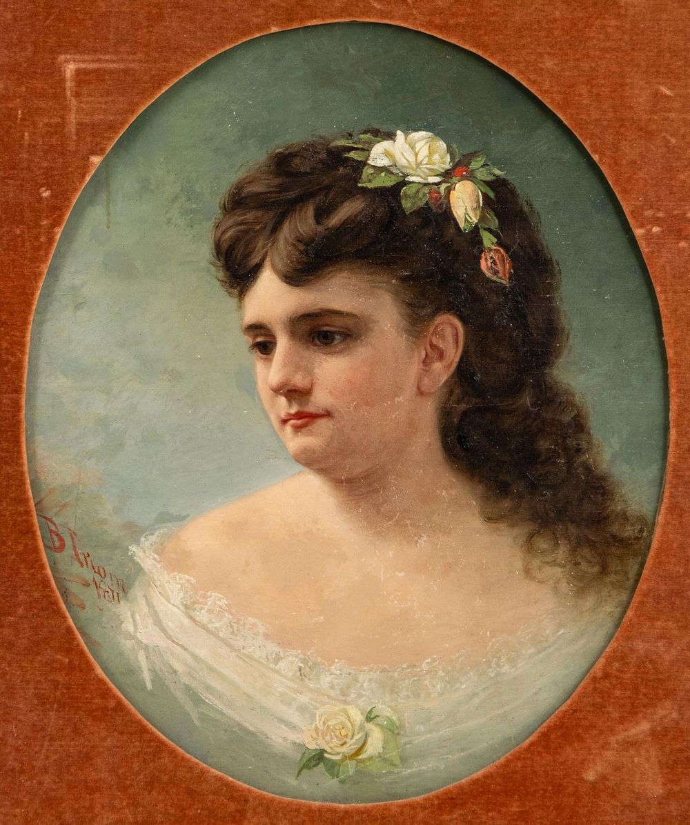 Lot 284: Signed B. Irwin 19th Century Oil on Board Painting
