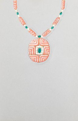 Art Deco Original Jewelry Designs, Set Of 7 Handpainted Gouaches. Keywords: Art Deco, Bauhaus 