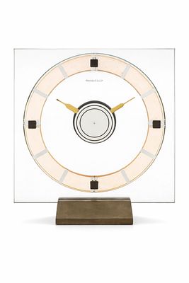 Jaeger-LeCoultre, The Iconic Art Deco Authentic "Mystery" Clock". Keywords: Horology, Modernist 