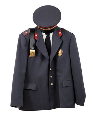 Soviet Police Major Dress Uniform Set - No Reserve. Keywords: Soviet Police Uniform, Major Rank 