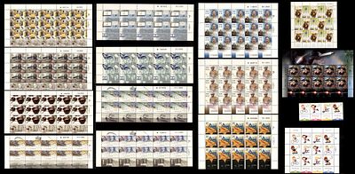 גיליונות ובולי ישראל מהשנים 2002-2003 בערך נקוב כ-550ש"ח כולל גיליונות שקשה להשיג . מצבים חדשים 