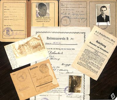 מסמכים וגלויות מגרמניה . בין מלחמות עולם . Documents Ephemera Deutsches Reich WWI-WWII , גלויה 