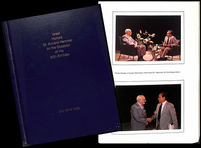 אלבום תמונות לרגל יום הולדתו ה-90 של ד"ר ארמנד האמר היה איש עסקים ופילנתרופ אמריקאי ידוע.
42 