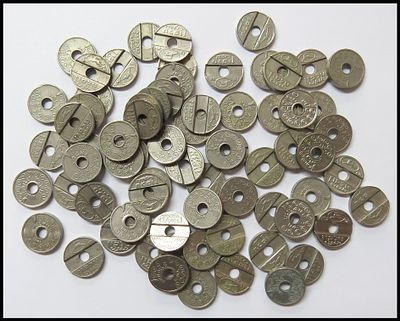 לוט 70 אסימוני טלפון , אסימון טלפון ציבורי .