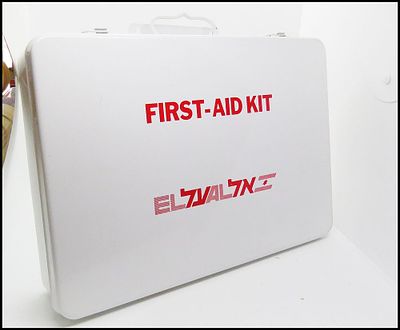 ערכת עזרה ראשונה של חברת התעופה אל על , 35X24 ס''מ / FIRST AID KIT EL AL COMPANY. איסוף מהחנות 