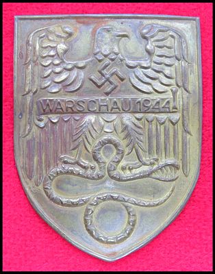 מגן ורשה (Warsaw Shield), עיטור צבאי של גרמניה הנאצית ממלחמת העולם השנייה , המגן נועד להיות 