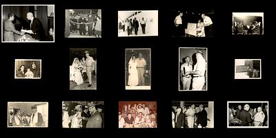 צילומים מגוונים כולל של אישים בעלי תפקיד חשובים בכירים בצבא הגנה לישראל , ראש עיר , שונות כל 