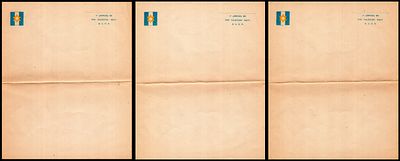 נייר מכתבים רשמי של הגדוד היהודי הראשון של הרגימנט הפלשתינאי , "1st (JEWISH) BN." (הגדוד היהודי 