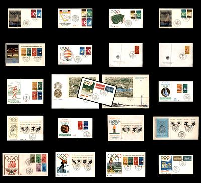 21 מזכרות בולאיות בנושא אולימפיאדת מינכן 1972 . אולימפיאדת מינכן
(1972 Summer Olympics)
משחקים 