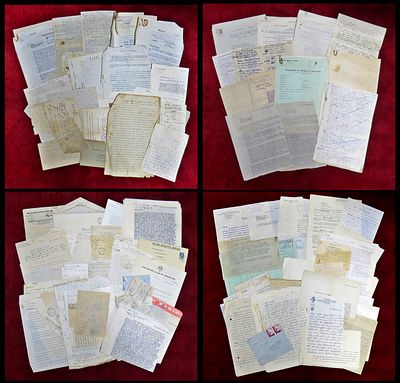 לוט מסמכים ניירת שונה , מהארץ ומהגולה . Lot Of Documents Ephemera