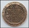 Silver medal "Love Thy Neighbour / Terra Sancta". Silver/935, diameter 35 mm, weight 28.91 g. Image - 1