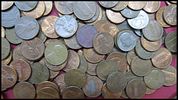 Lot of US and World coins - 1025 gram weight. Large lot of US coins, 1025 gram weight (cents Image - 3
