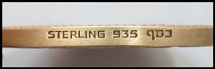 State of Israel official medal "Israel's 25th Anniversary" 1973 (5733), SILVER 935, weight Image - 2