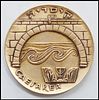 Official medal "Coin of Caesarea 44 CE", Agrippa I Coin Replica, Sterling Silver 935, weight 48.30gImage - 1