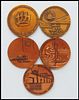 Lot of 5 official State of Israel medals: "I Love Thy Torah", "A Time For War and A Time For Image - 1