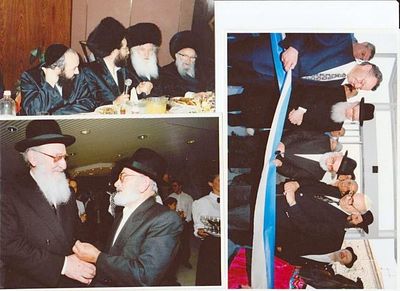 3 Orig. Press Color photos of Hasidic Rabbis, 1993, Photographer Tav Or, Israel
Size of 2 