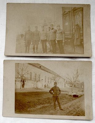 WWI France. 2 Antique original photos of Generals and an Officer, PC size
Discoloring, light soiling