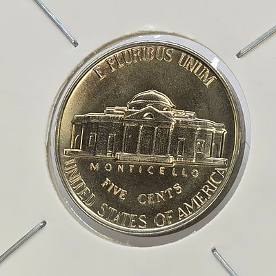 1960-P Jefferson Nickels. Lot of (2) 1960-P non silver Jefferson Nickels, both looking to be MS 