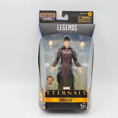Marvel Legends Eternals. 2020 Hasbro Marvel Legends Eternals - Druig - Build A Figure Gilgamesh