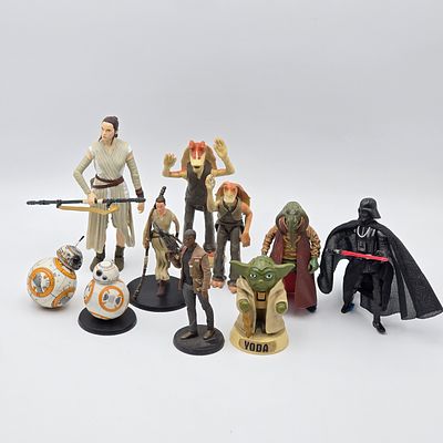 Loose Star Wars Figure Lot. Lot of loose Star Wars figures from varying years and releases
