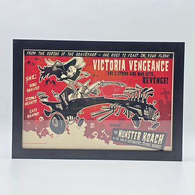 Gris Grimly Print. 2011 Munster Coach Print by Gris Grimly
This limited edition lithograph