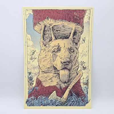 Signed Letterkenny Tour Poster. 2024 Letterkenny Presents: A Night Of Standup Tour Signed Poster