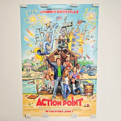 Action Point Movie Poster. Official Double-Sided ACTION POINT Movie Poster
Poster is in overall