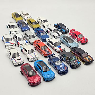 Hot Wheels Sport Car Lot. Hot Wheels Sport Car lot of 23 
Includes 23 different BMW's as seen 