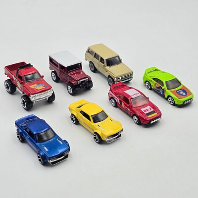 Lot of 7 Toyota Hotwheels. Hot Wheels Toyota lot of 7 
Includes a mix of Toyotas as seen 
All 