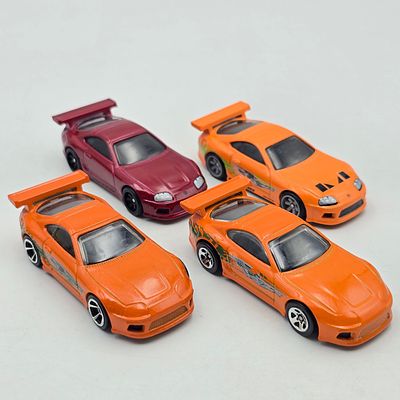 Hot Wheels Toyota Supra Lot of 4 . Hot Wheels Toyota Supra lot of 4 
Includes a mix of Toyota 