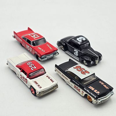 Hot Wheels Premium Vintage Racer Lot of 4 . Hot Wheels Premium Vintage Racer lot of 4. This was 