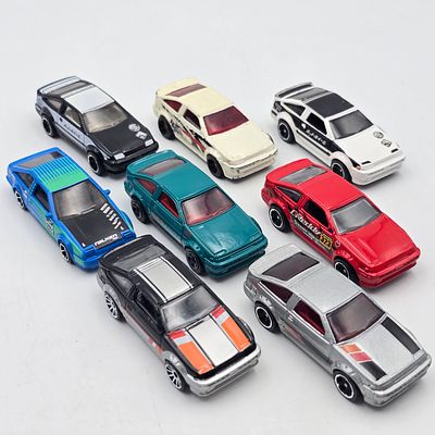 Hot Wheels Toyota Corolla lot of 8. Hot Wheels Toyota Corolla AE-86 lot of 8 
All appear to be 