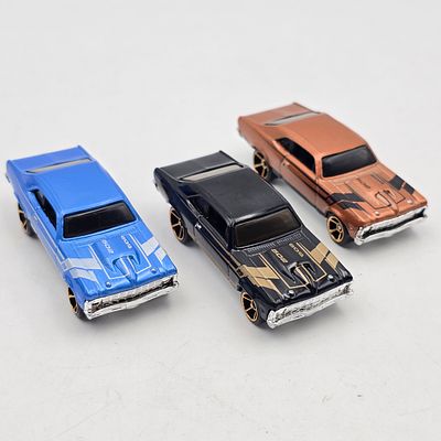 Hot Wheels 68 Chevy Nova lot of 3. Hot Wheels Faster Than Ever 68 Chevy Nova lot of 3 
Includes 