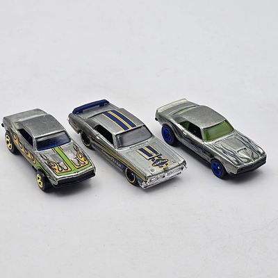 Hot Wheels Zamac lot of 3. Hot Wheels Walmart exclusive Zamac lot of 3 
Includes 2 different 