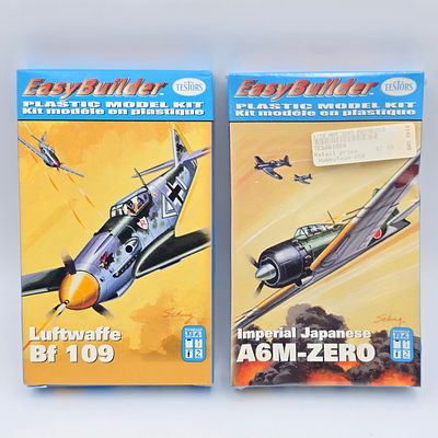 Pair Testors Plane Model Kits. This lot includes two Testors Model kits, both with the box and 
