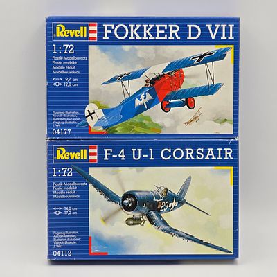 Pair of Revell Model Kits. Pair of Revell Model kits, both with box and look to be complete and 