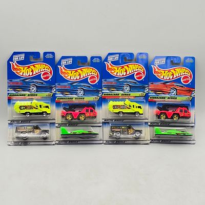 Hot Wheels Biohazard Series Lot of 8. Lot of 8 Hot Wheels diecast cars from the Biohazard Series 
