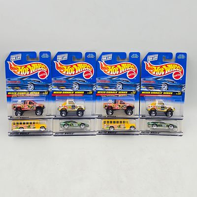 Hot Wheels Mixed Signals Lot of 8. Lot of 8 Hot Wheels diecast cars from the Mixed Signals 
