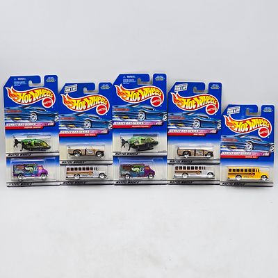 Hot Wheels Street Art Lot of 9. Lot of 9 Hot Wheels diecast cars from the Street Art Series 