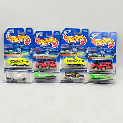 Hot Wheels Biohazard Series Lot of 8. Lot of 8 Hot Wheels diecast cars from the Biohazard Series 