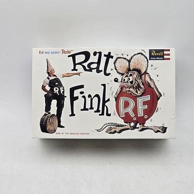 Revell Rat Fink Wild Beady Eyeballs Model Kit. Revell Custom Monsters Rat Fink accessory model 