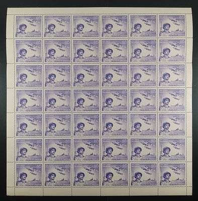 India 1966 Valour of Indian Armed Forces in 1965 war, 15np - Mnh - Full Sheet of 42 Stamps