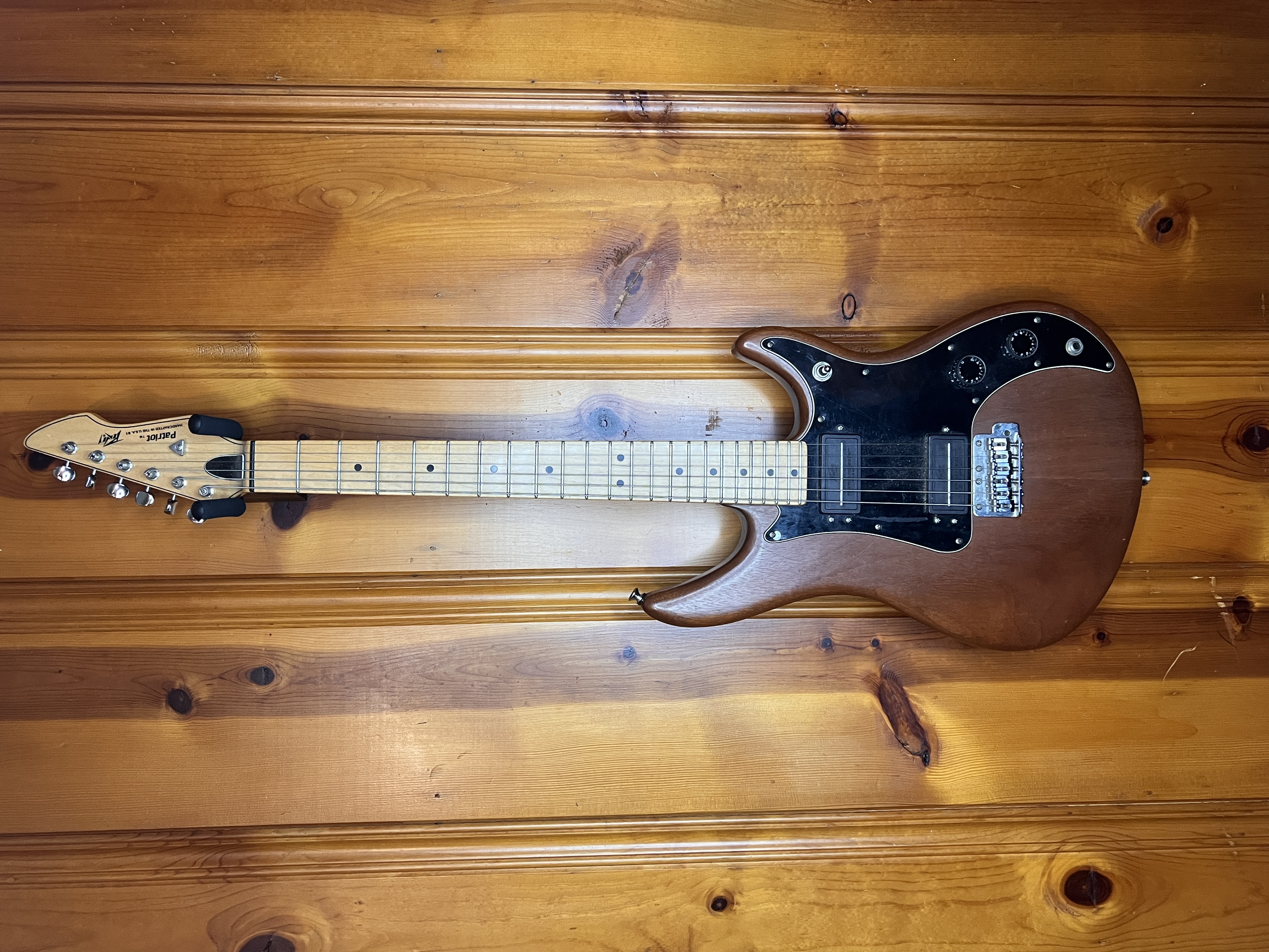 Peavey Patriot Solid Body Electric Guitar, Serial Number 02427097