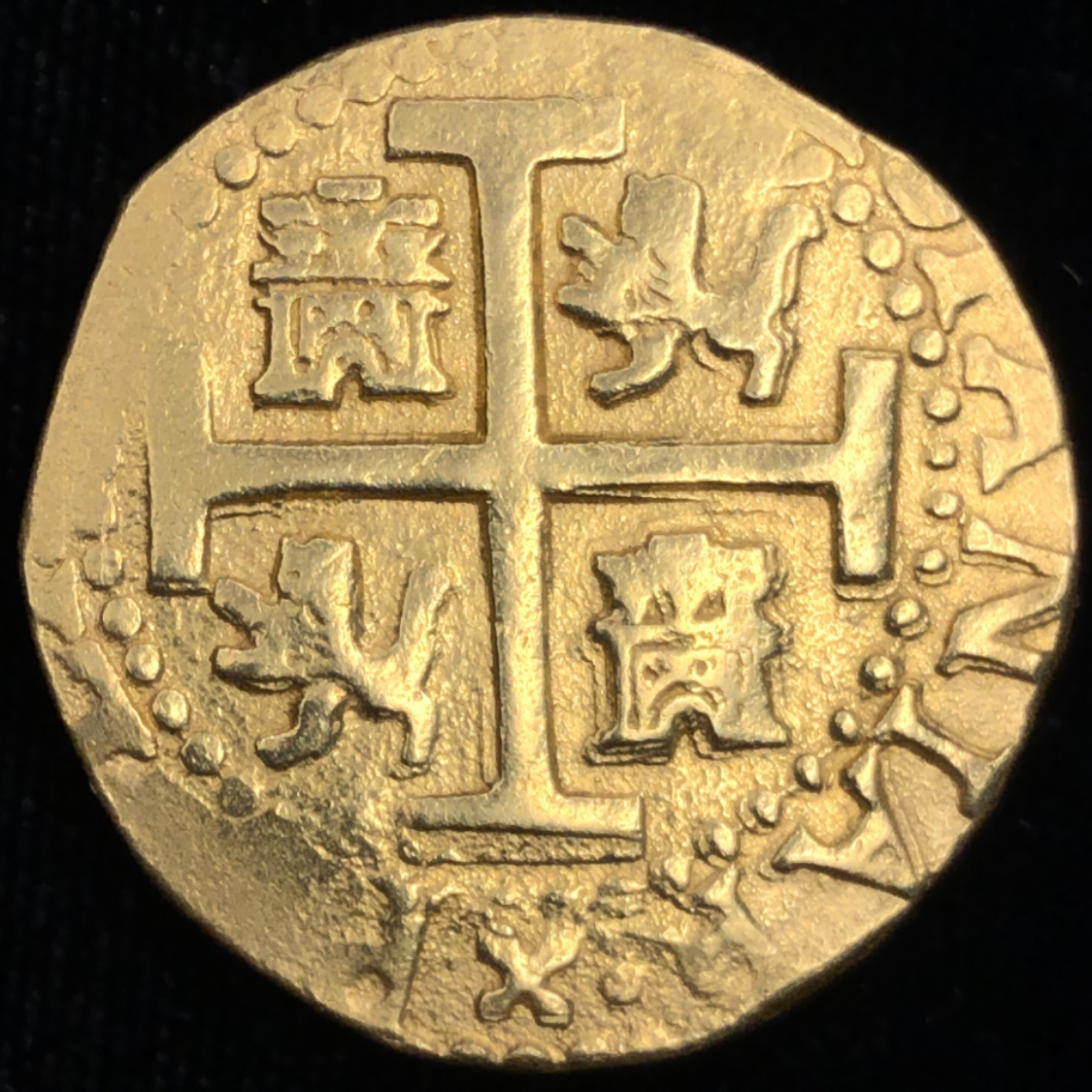 8 Escudos 1712 Certified Shipwreck Treasure Coin