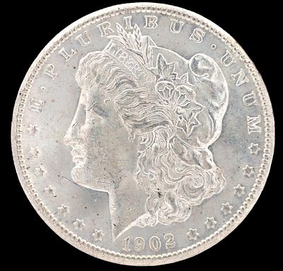 1902 O Morgan Silver Dollar. S/26.7-ES
TITLE DESCRIPTION: 1902 O Morgan Silver Dollar