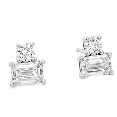 Lab Diamond Stud Earrings. LDS0048/4-MKO
These are classic lab grown diamond stud earrings